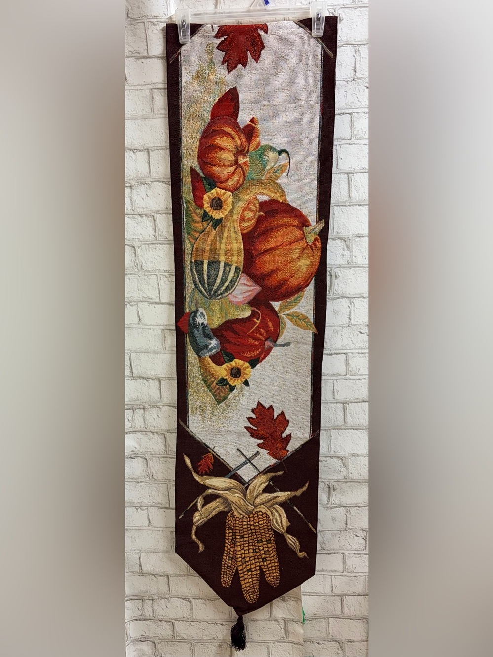 Vintage Avon Fall Harvest Table Runner & Matching Placemats NEW